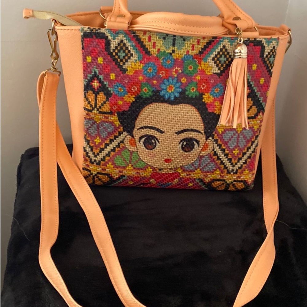 NWOT. Artisanal crossbody purse